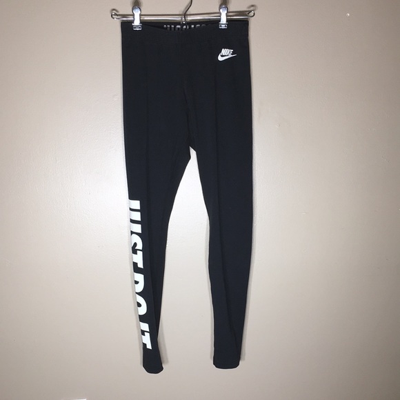 Nike Pants & Jumpsuits | Nike Just Do It Leggings Workout Size Small | Poshmark